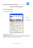 6 Processing Management 61 Set Processing parameters (Page 69 / 99) RDVision Laser Cutting Control Software Operation Manual